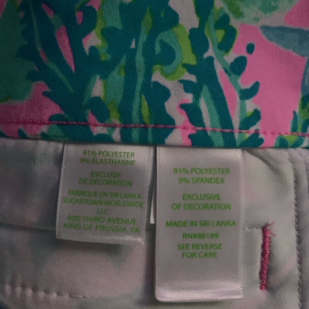 COPY - Lilly Pulitzer corso pants size 16 - Picture 6 of 9